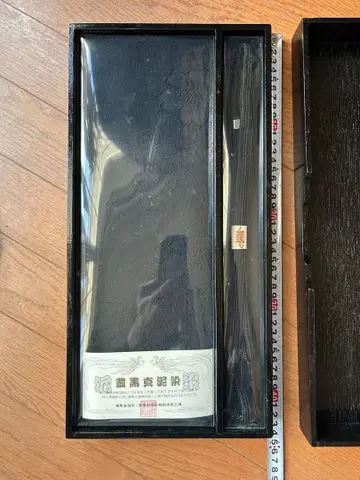 도요쿠로 염색 직물 블랙 실크제 박스형