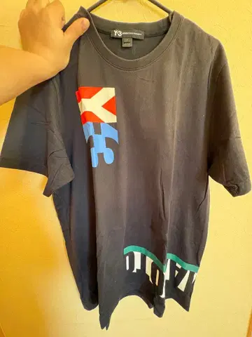 Y-3 그래픽 프린트 T셔츠