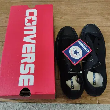 컨버스 캔버스 올스타 OX 블랙 24.5cm