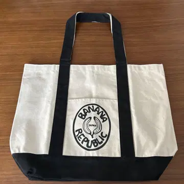 BANANA REPUBLIC 토트백 아이보리/블랙