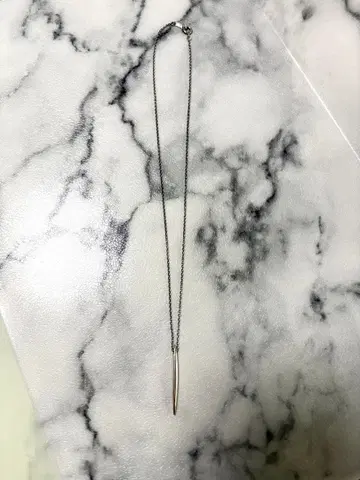 BYOKA STERLING SILVER TOP NECKLACE