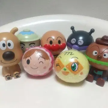 커다란 호빵맨 마스코트 7개