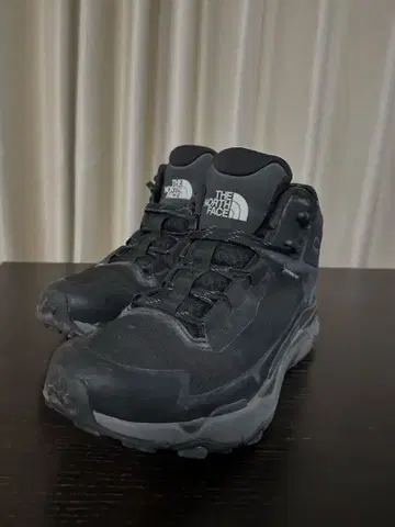 THE NORTH FACE 하이컷 아웃도어 신발 블랙