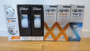골프 볼 세트 ( TaylorMade, Titleist, Honma )