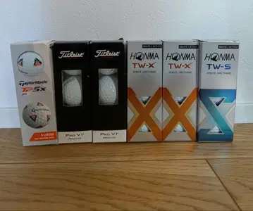 골프 볼 세트 ( TaylorMade, Titleist, Honma )