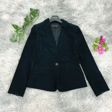 [트랜스워크] 벨벳 테일러드 자켓 (38) 삼양상회 짙은 녹색