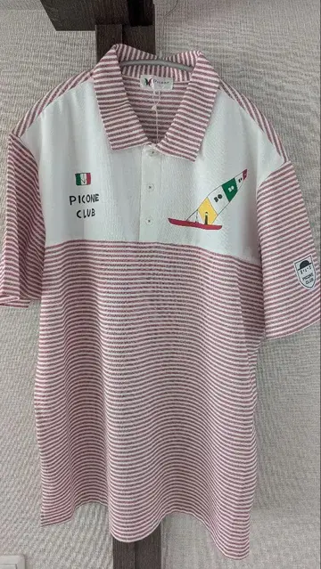PICONE CLUB 스트라이프 피케 셔츠