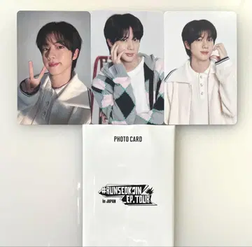 BTS JIN JAPAN TOUR 포토 카드
