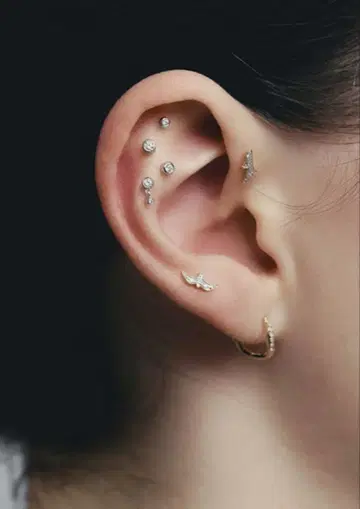 MARIA BLACK Fine Jewellery 다이아몬드 스터드 귀걸이