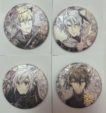 아이돌리쉬 세븐 캔뱃지 6주년 4개 세트 미사용