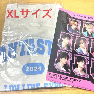 FANTASTICS LDH EXIPO 티셔츠 XL 파일 세트