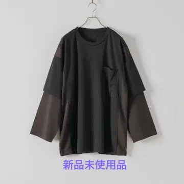 DOOPZ 절개 레이어드 티셔츠