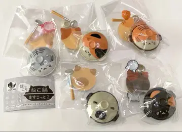 가챠가챠 훈훈한 고양이 냄비 마스코트 2 전 5종 컴프