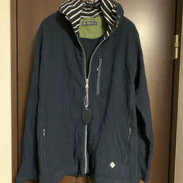 남성복 미츠미네 Mitsumine 네이비 점퍼