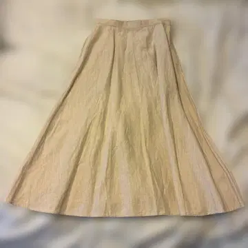 MARGARET HOWELL 베이지 플레어 스커트