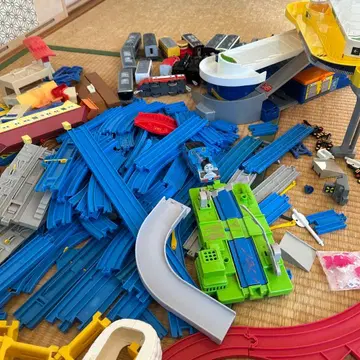 프라레일 부품 세트 토미카 빌딩 기차 세트