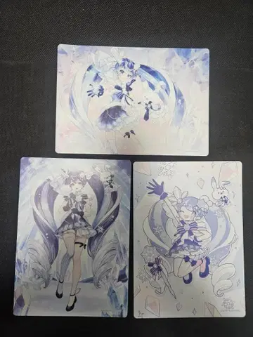 SNOW MIKU 2025 유키 미쿠 A5 경질 케이스 (총 3종)