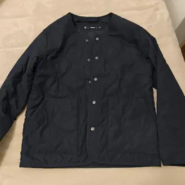 워크맨 X쉘터 블랙 퀼팅 자켓 M