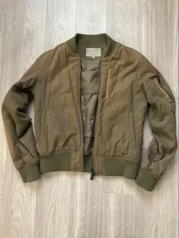 A DAY IN THE LIFE MA-1 플라이트 자켓 올리브 L