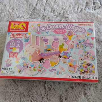LaQ 아이스크림 왜건 시리즈 유니콘 스위트 컬렉션 2종 믹스