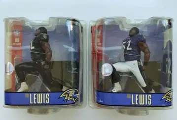 맥팔렌 NFL 레이 루이스 피규어 2체 세트 (미개봉품)