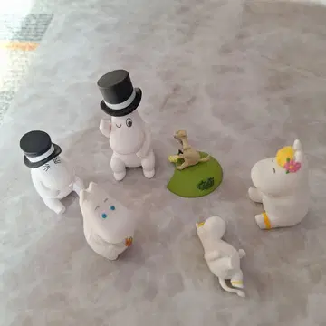 무민 피규어 세트 6개