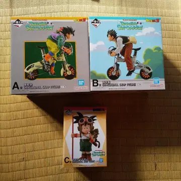 제일복권 드래곤볼 스냅 피규어 A & B & C상 3체 세트