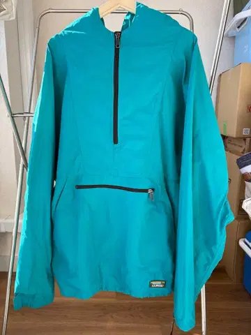 80s LLBean 아노락 후드티 ideal 지퍼 XL 사이즈