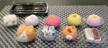 식품 샘플 네리키리 화과자 (수지 점토)