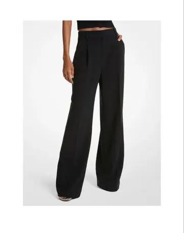 MICHAEL MICHAEL KORS 크레이프 와이드 레그 팬츠