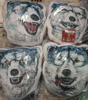 MANWITHAMISSION 제일복권 쿠션 4종 세트 맨위즈