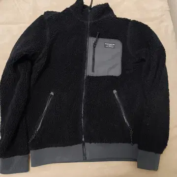 L.L.Bean 플리스 자켓 S-M 블랙 쉘파 플리스