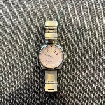 폴 스미스 아날로그 손목시계 스테인리스