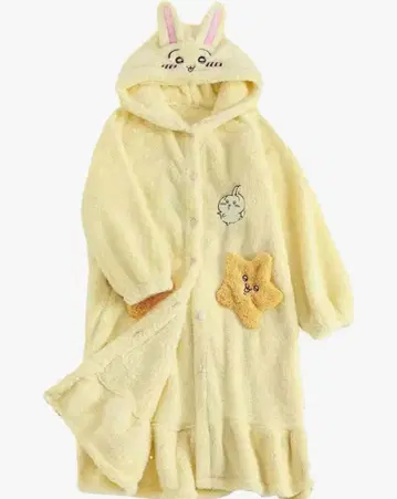 치이카와 토끼 플리스 가운