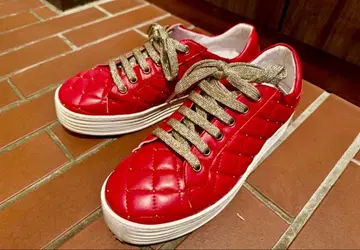 이탈리아제 ELENA 엘레나 스터드 스니커즈 37