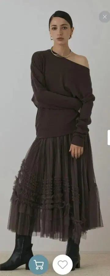 Diagram 불규칙 샤샤 스커트