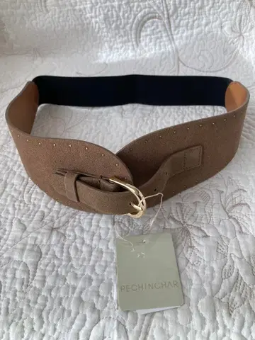 야마다야 pechinchar 벨트 소가죽 허리 벨트 미사용 새상품