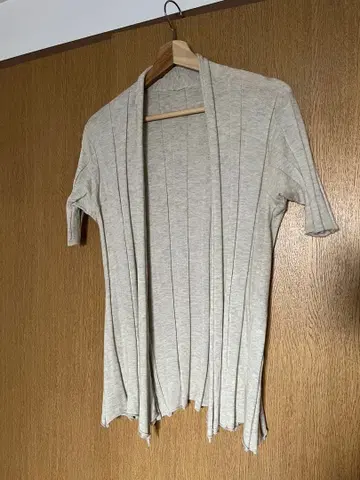 Babacaru 베이지 리브 가디건