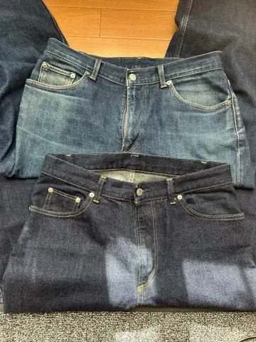 BEAUTY&YOUTH UNITED ARROWS 와이드 테이퍼드 데님