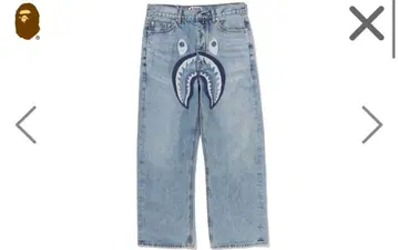 SHARK RELAXED FIT 데님 팬츠
