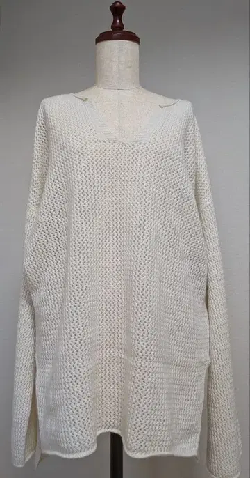 개럴개런트 니트 시스루 오버 사이즈 레이어드