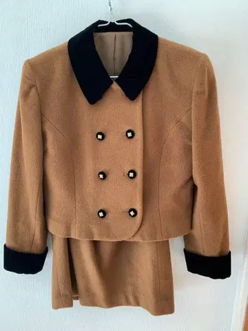 PALIO 브라운 버블 수트 일본제