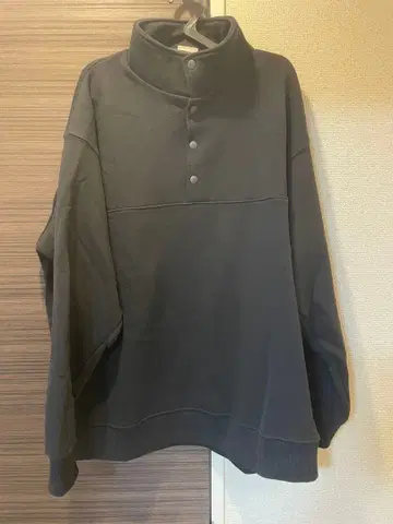 프릭스스토어 13 온스 HEAVY WEIGHT 하프 버튼 맨투맨