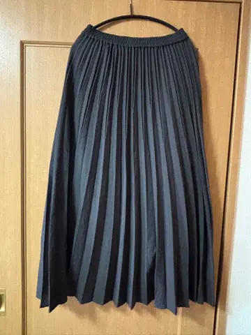 코엔 빈티지 플리츠 스커트 다크 그레이 F