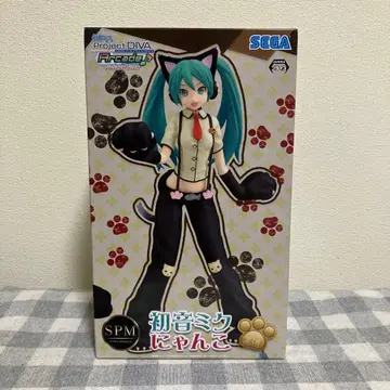 SEGA 하츠네 미쿠 냥코 피규어