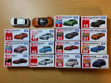 토미카 외국 자동차 16대 세트