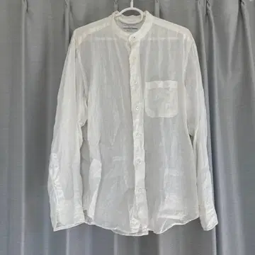 [ 새상품급 ] MANUAL ALPHABET 밴딩 셔츠 사이즈 2