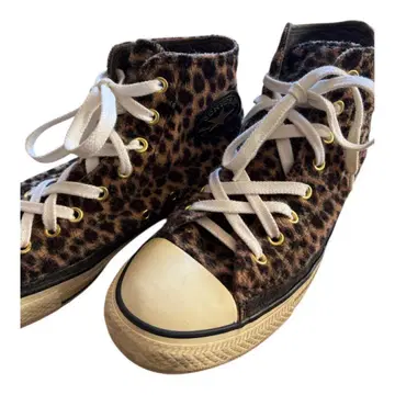 컨버스 올스타 표범 무늬 하이컷 스니커즈 28.0cm