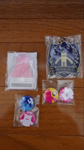 이키모노가카리 굿즈 4점 세트