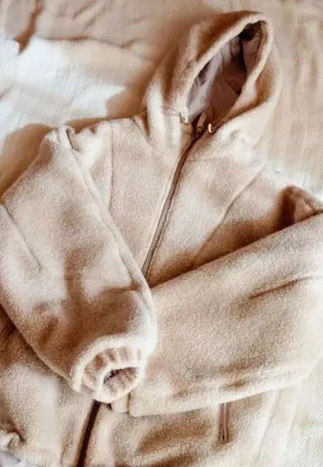 FRAMe WORK 울 후드 블루종